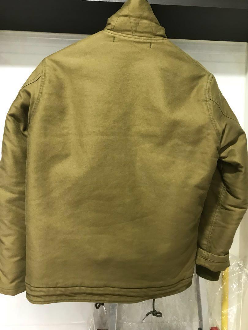 The Real McCoy's N-1 DECK JACKET (KHAKI), 男裝, 外套及戶外衣服