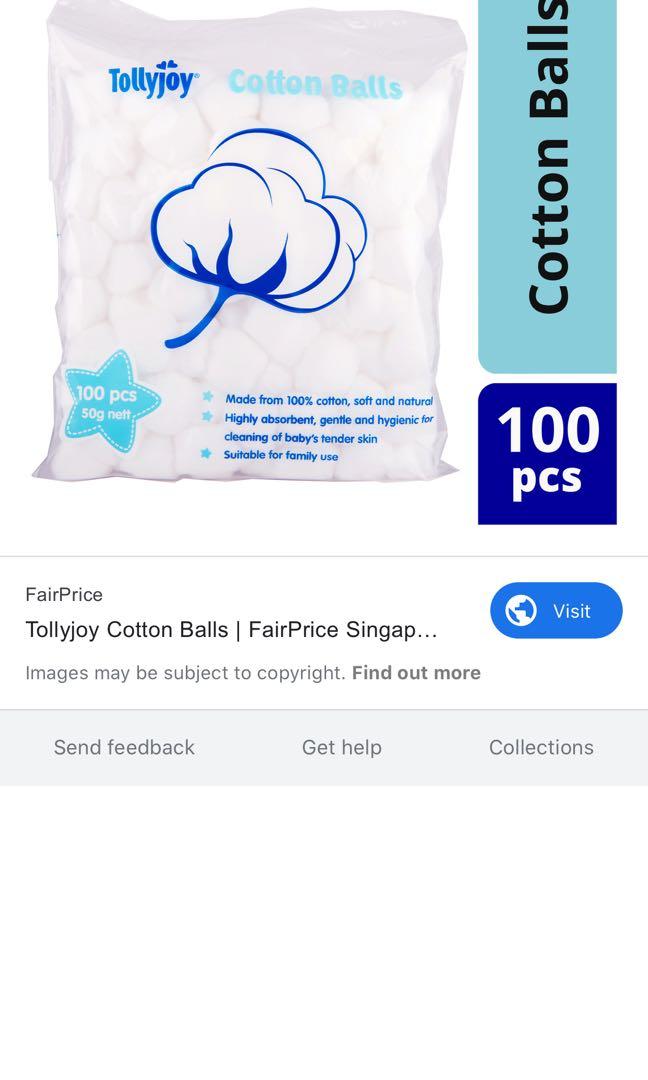 Tollyjoy cotton wool, Babies & Kids, Bathing & Changing, Diapers & Baby