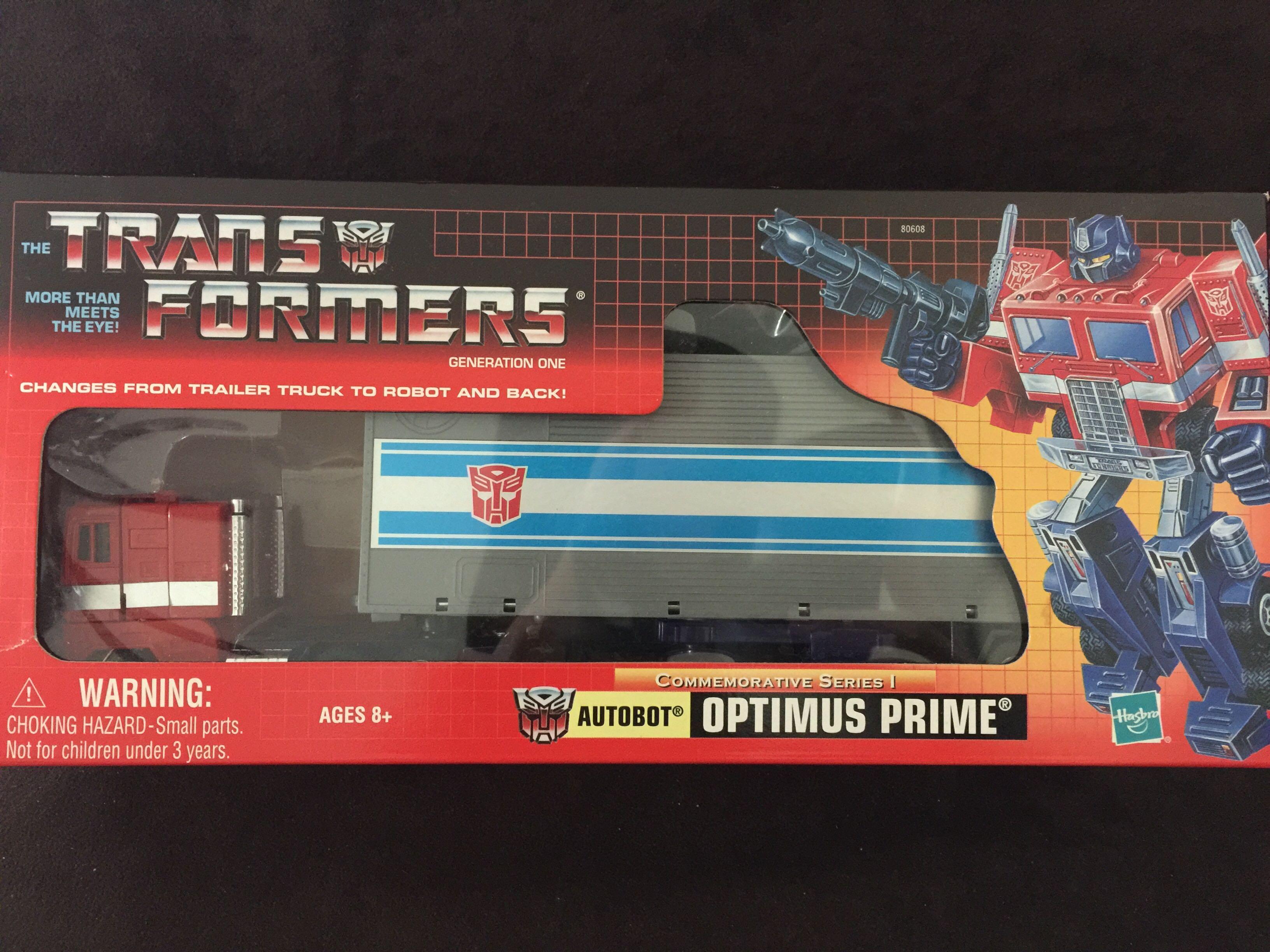 Transformers G1 Commemorative Series I Optimus Prime 2002 Hobbies