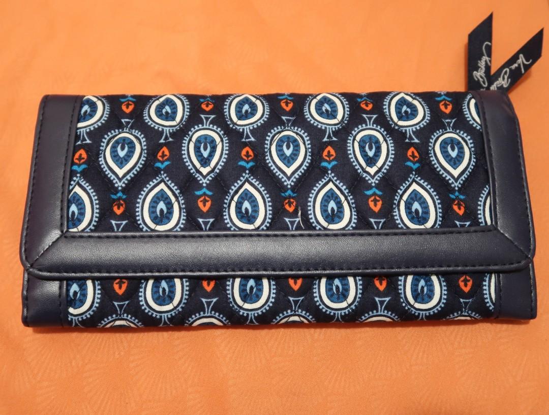 Vera bradley trifold wallet sale clearance