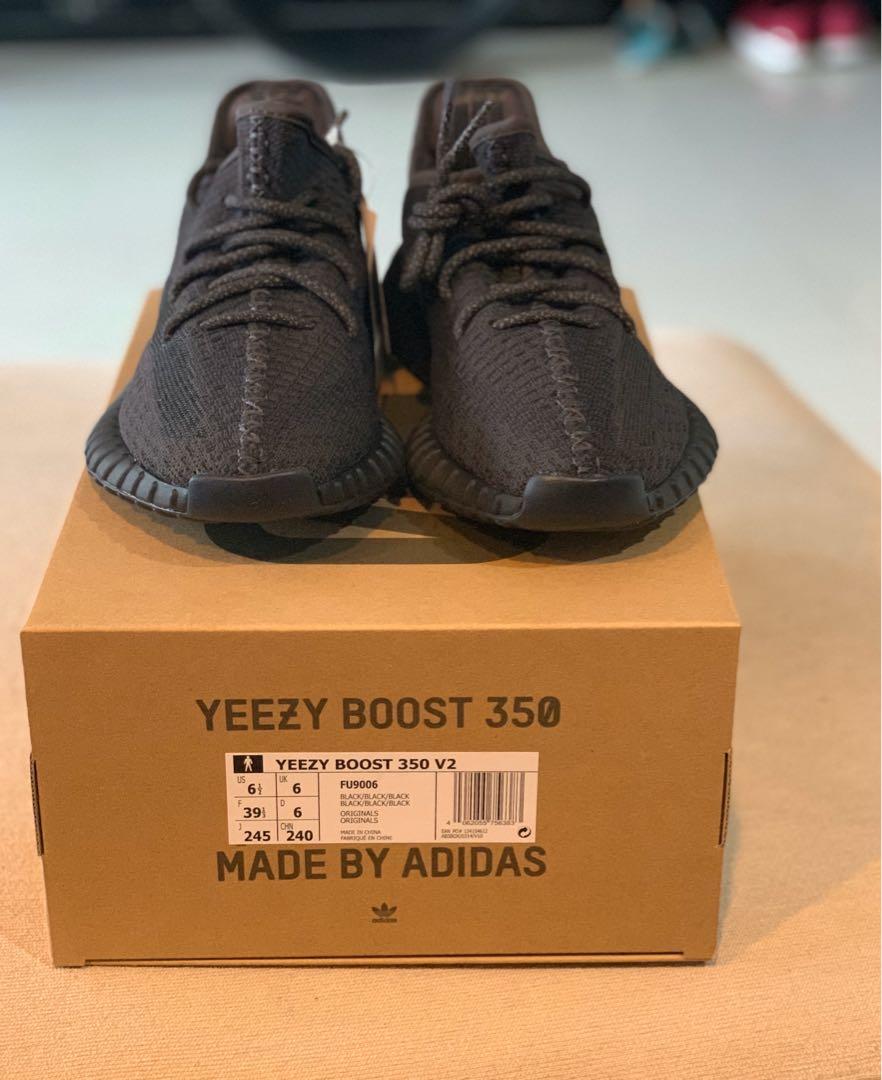 Yeezy 65 triple black new arrivals