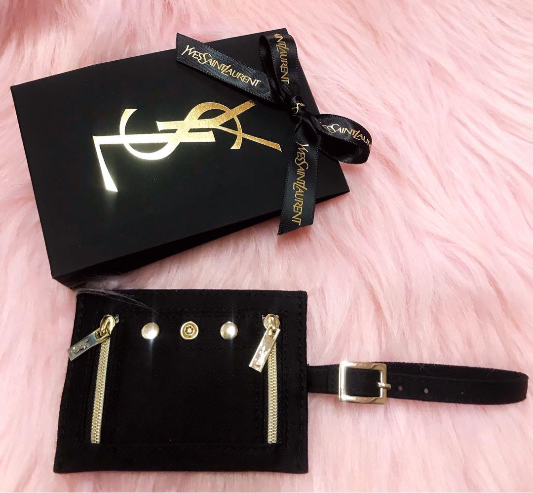 Ysl discount luggage tag