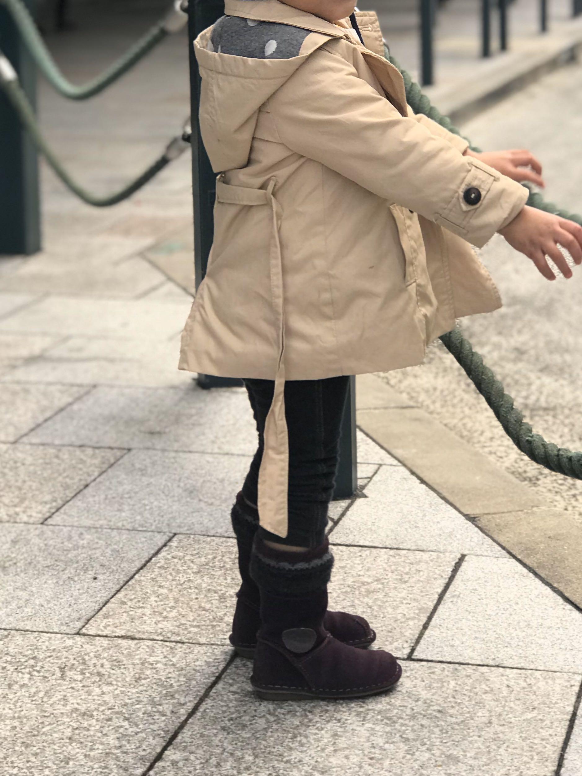 Zara kids trench coat