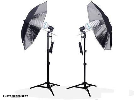 1000w Photo Video Continuous Umbrella Lighting Kit