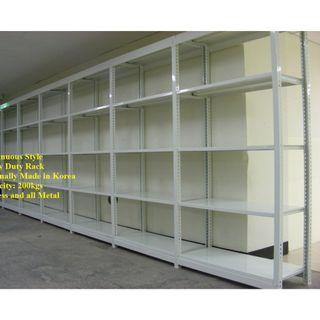 Adjustable layers - Steel Rack Open shelve cabinet