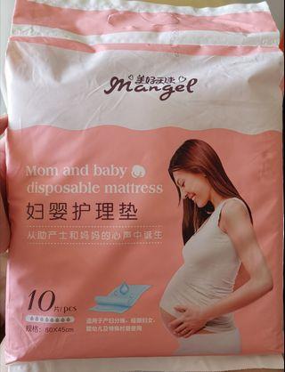 Disposable mattress pad