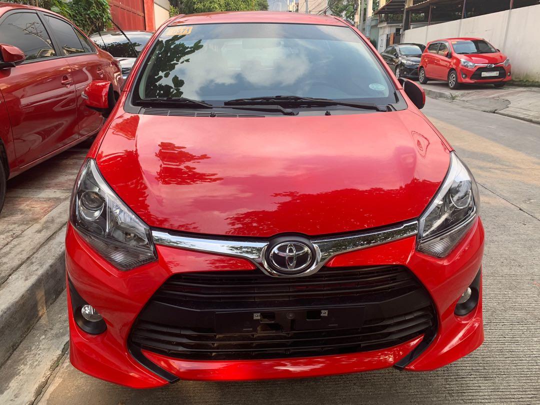 2019 Toyota Wigo 1.0 G Automatic Red Mica Cars for Sale on Carousell