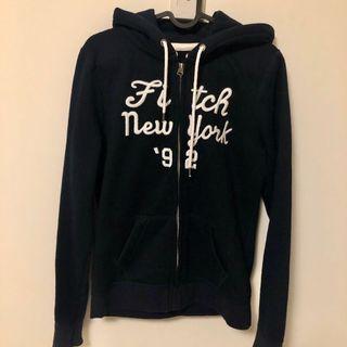 Abercrombie & Fitch刺繡連帽外套 