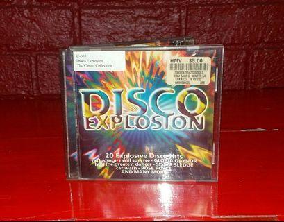 DISCO EXPLOSION 20 Explosive Disco Hits Music CD