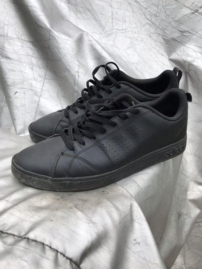 Adidas neo on sale all black