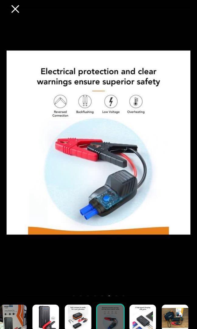 ANKER PRO VERSION 800A (ROAV) JUMP STARTER 800A PEAK 12V 6.0L Petrol 3.