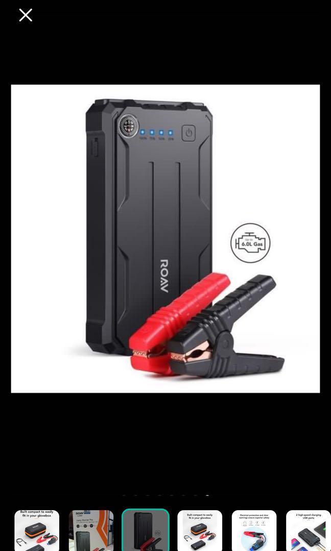ANKER PRO VERSION 800A (ROAV) JUMP STARTER 800A PEAK 12V 6.0L Petrol 3.