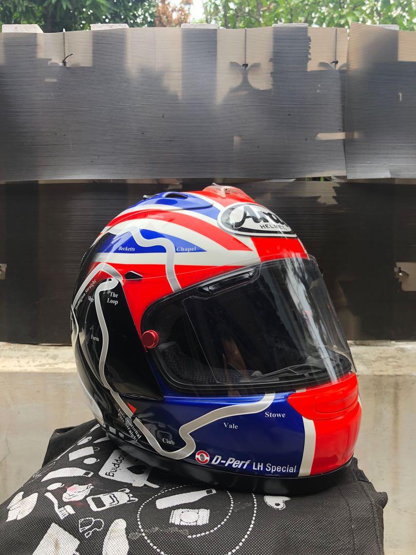 Arai rx7rr5 haslam track, Motor di 