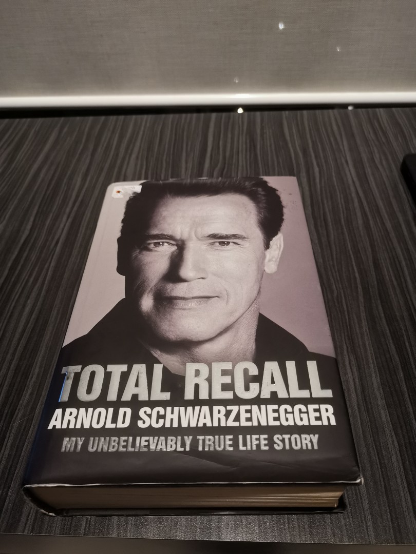 Arnold Schwarzenegger biography hardcover, Hobbies & Toys, Books