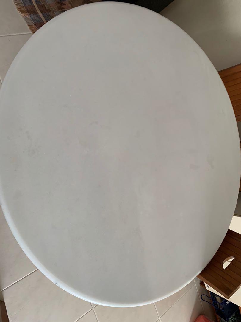 Auckland Maple wood round Mable dining table, Furniture & Home Living