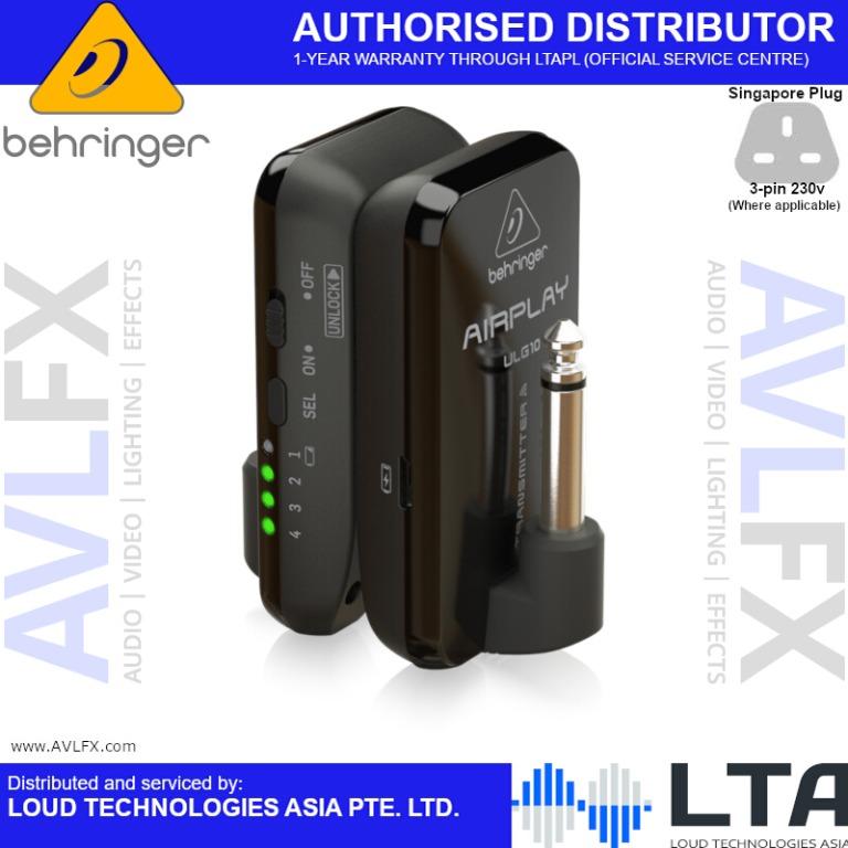Behringer airplay guitar on sale ulg10