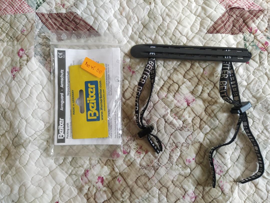 BEITER ARM GUARD BLACK, Sports Equipment, Exercise & Fitness, Toning