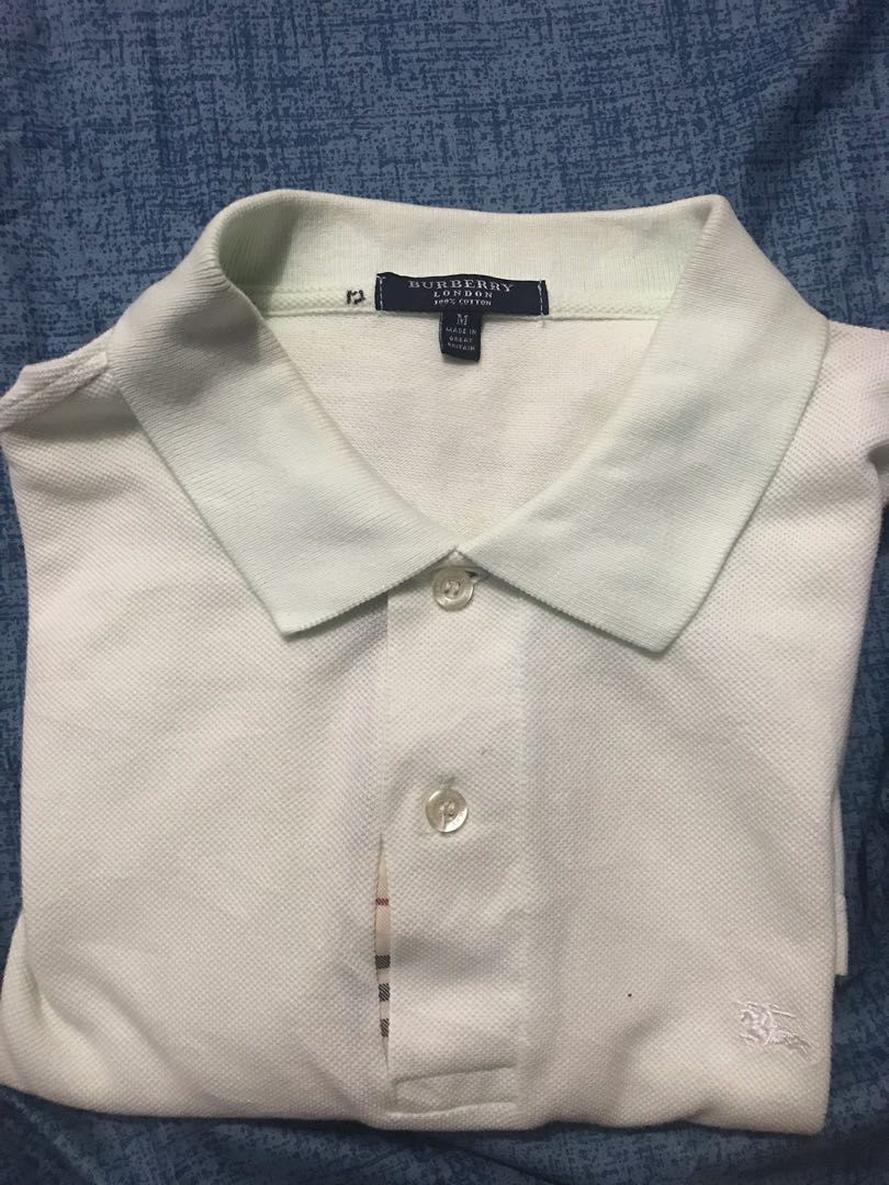 Burberry polo shirt made in great 