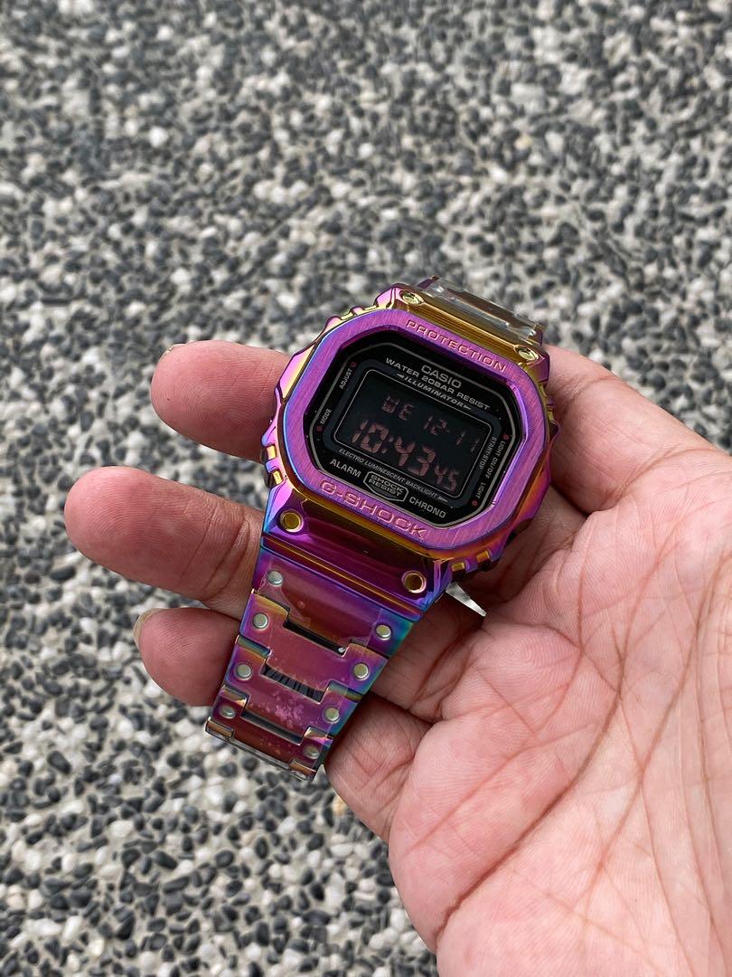 g shock dw 5600 rainbow