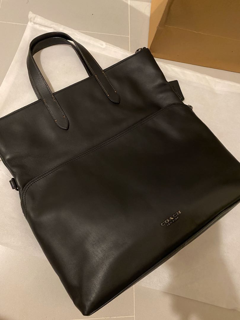 coach foldable tote bag