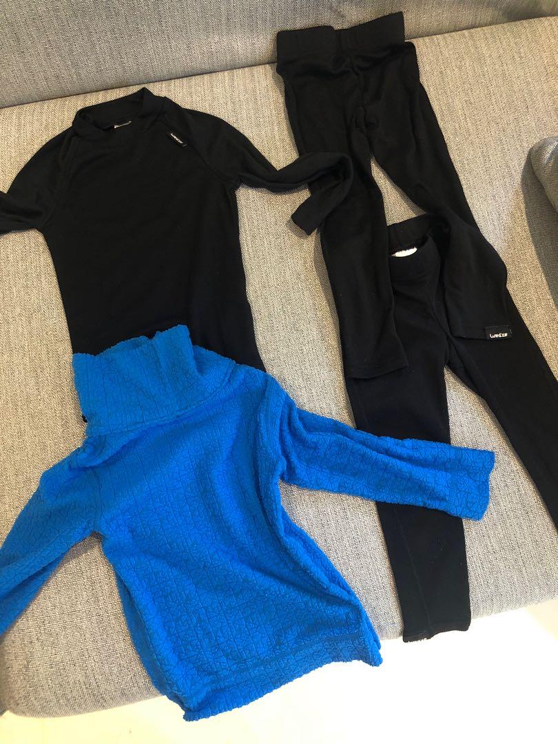 legging ski decathlon