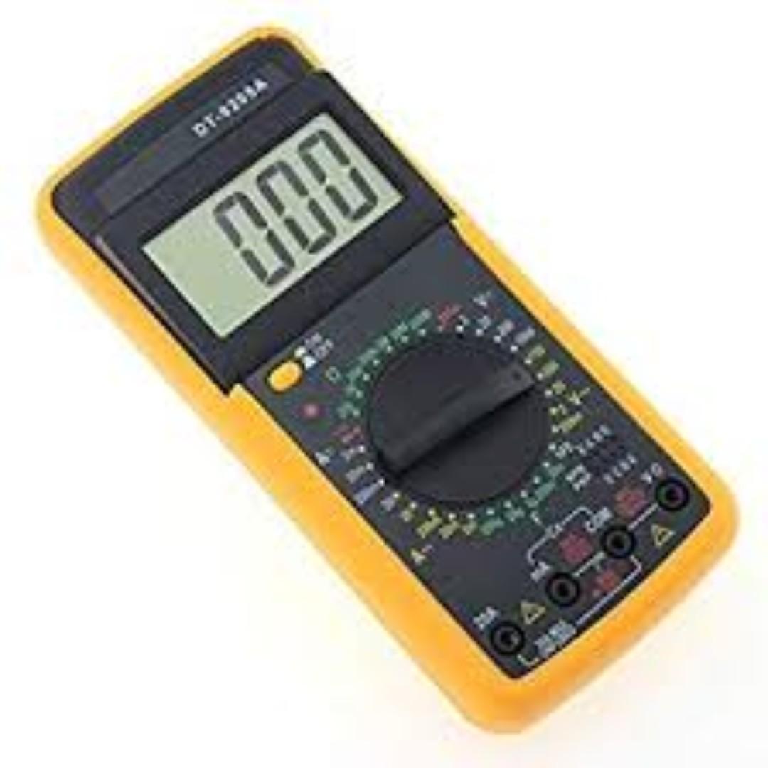 Digital MultiMeter DT-9205A (Category: Other Audio Equipment) located in Manila. Submitted by dfa172001 (Listing ID 267246645, Image 2). Description: DIGITAL MULTIMETER DT9205A Heavy Duty and Exact Measurement can measure, Voltage, Resistance, Continuity small Current. Please Call or Text us at 09228951680 / 09279946274 .