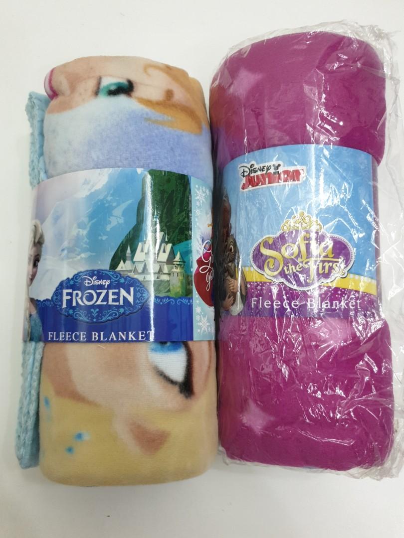 Disney Frozen Fleece Blanket Sofia the First Fleece Blanket Everything Else on Carousell