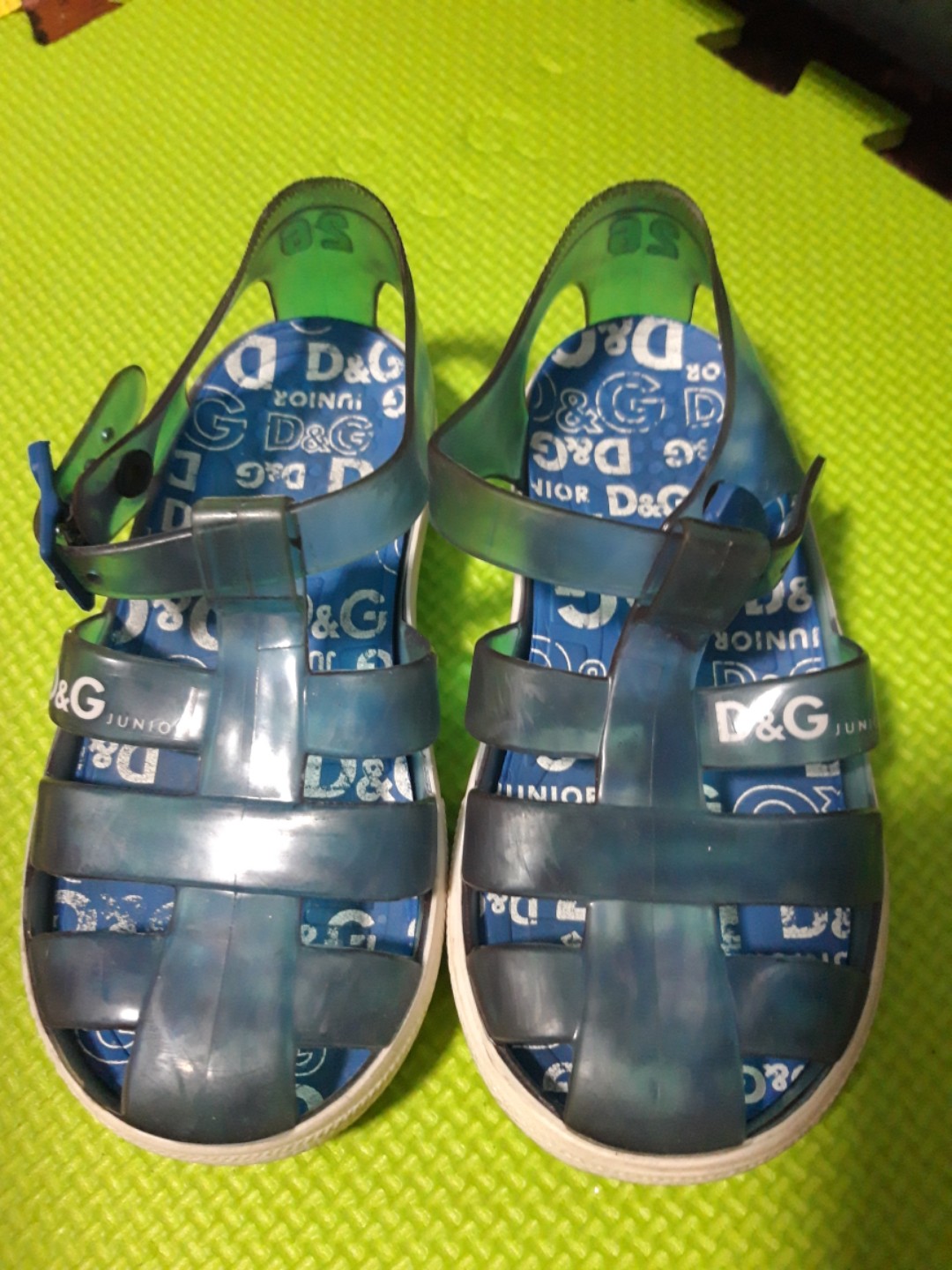D&g jelly sandals best sale