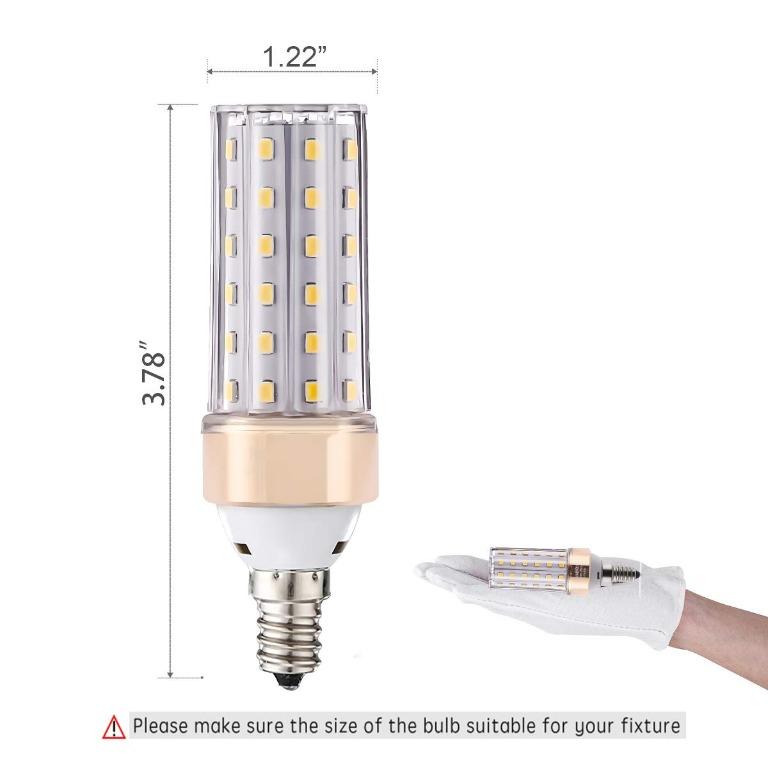 E3090 E14 Led Bulbs Dimmable Ilamiqi 10w Led Candelabra Bulb 100