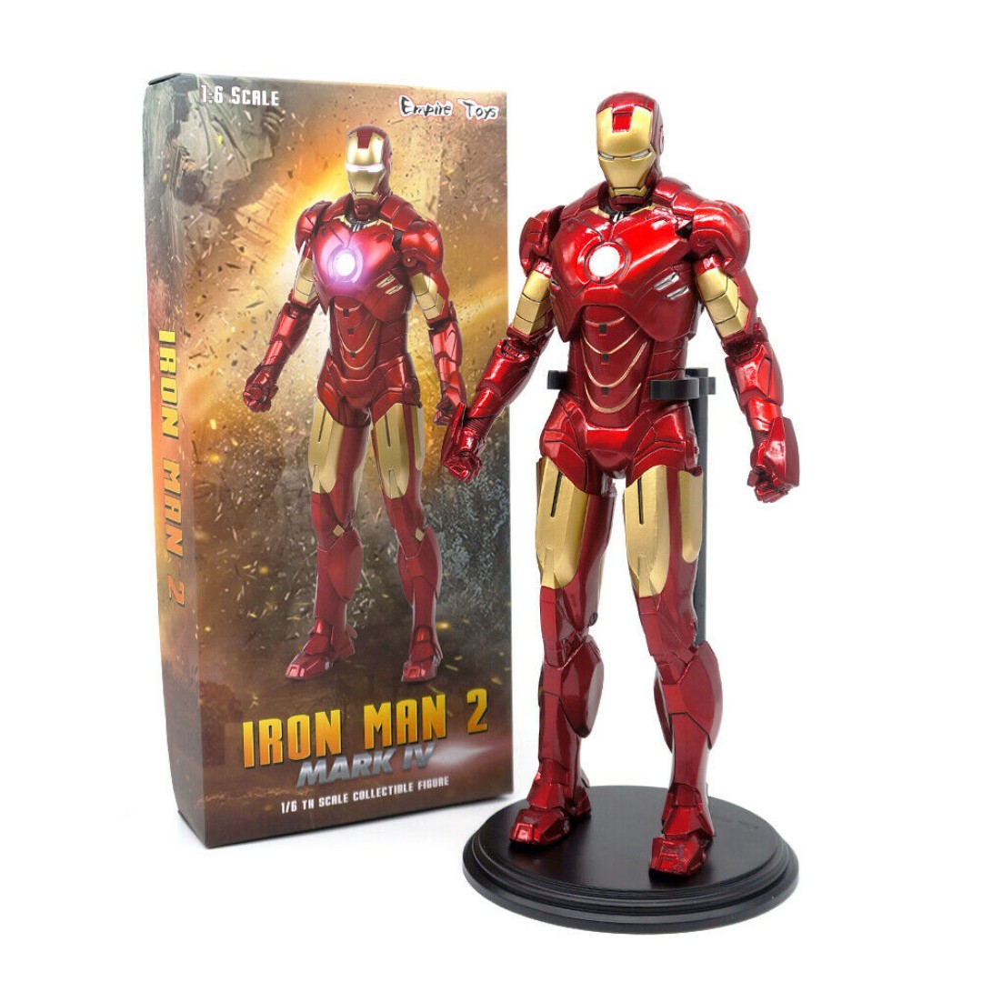 Empire Toys Marvel Avengers Ironman Iron Man Mark Iv 4 Armor Statue Robot Figure Toy Toys Games Toys On Carousell