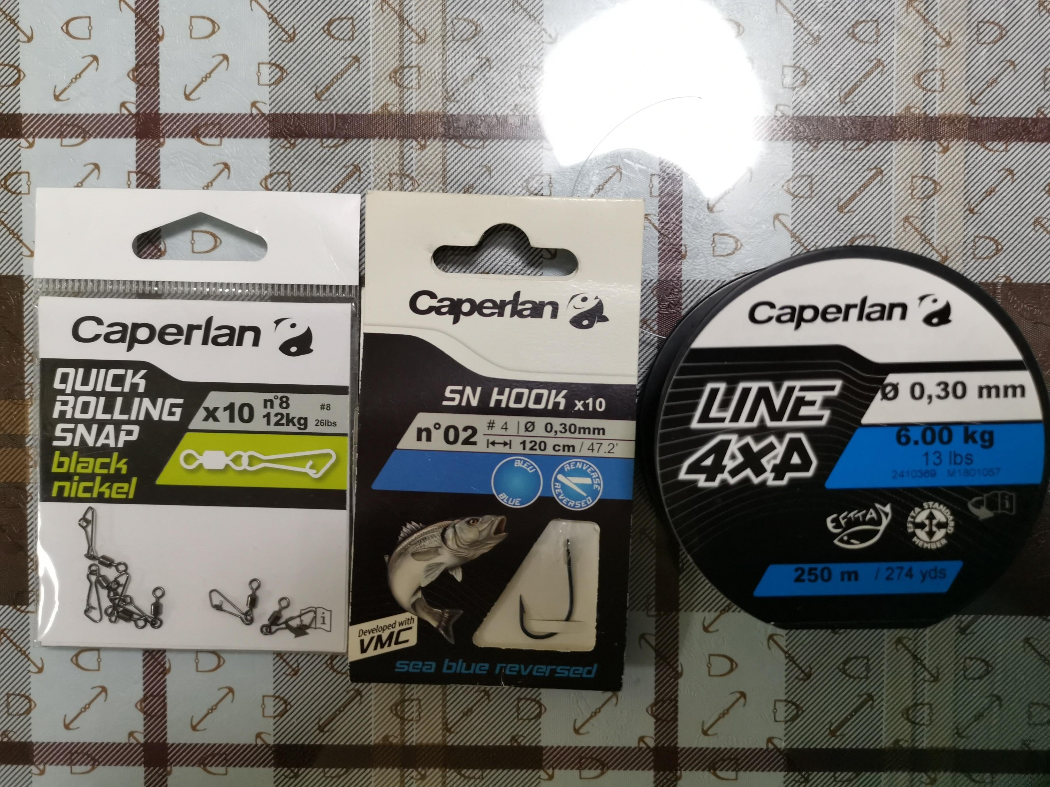 Brand New Fishing Line, Pre-tied Hook and Swivel, Sports Equipment