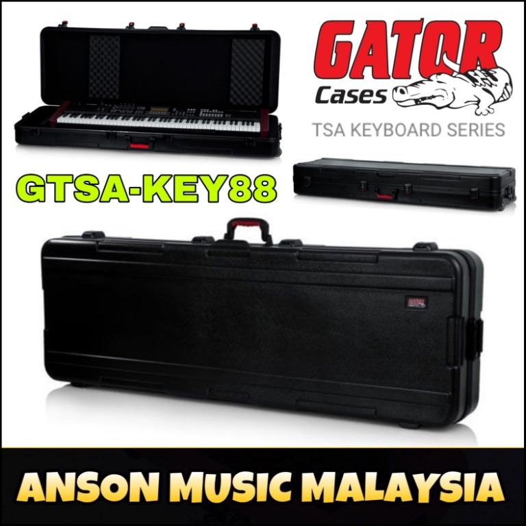 W/　Series　Hobbies　Gator　Media,　88-Note　GTSA-KEY88　Case　Carousell　TSA　Toys,　Keyboard　Music　Accessories　Molded　Keyboard　Music　Wheels,　on