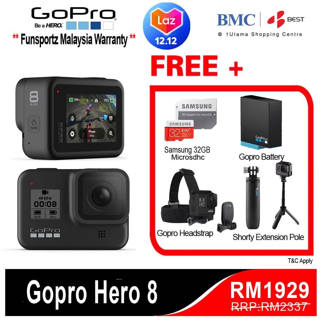 Gopro Hero 8 Black Special Bundle Photography On Carousell