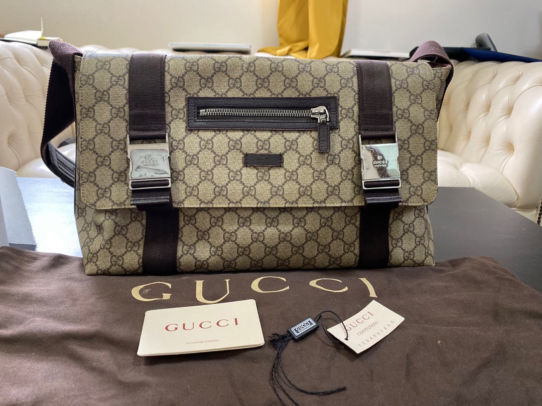 large gucci messenger bag