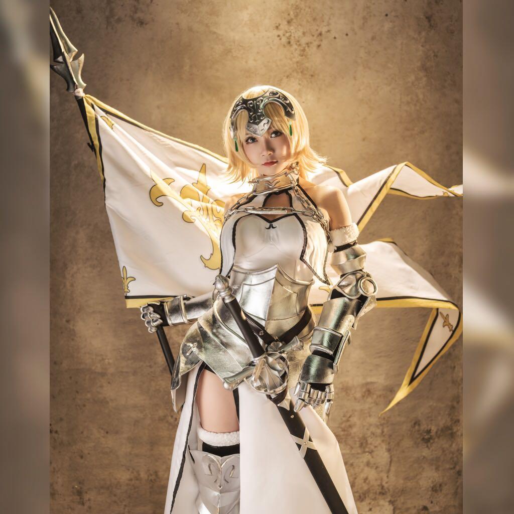 Jeanne d arc fate grand order cosplay armor full set, Women's Fashion ...