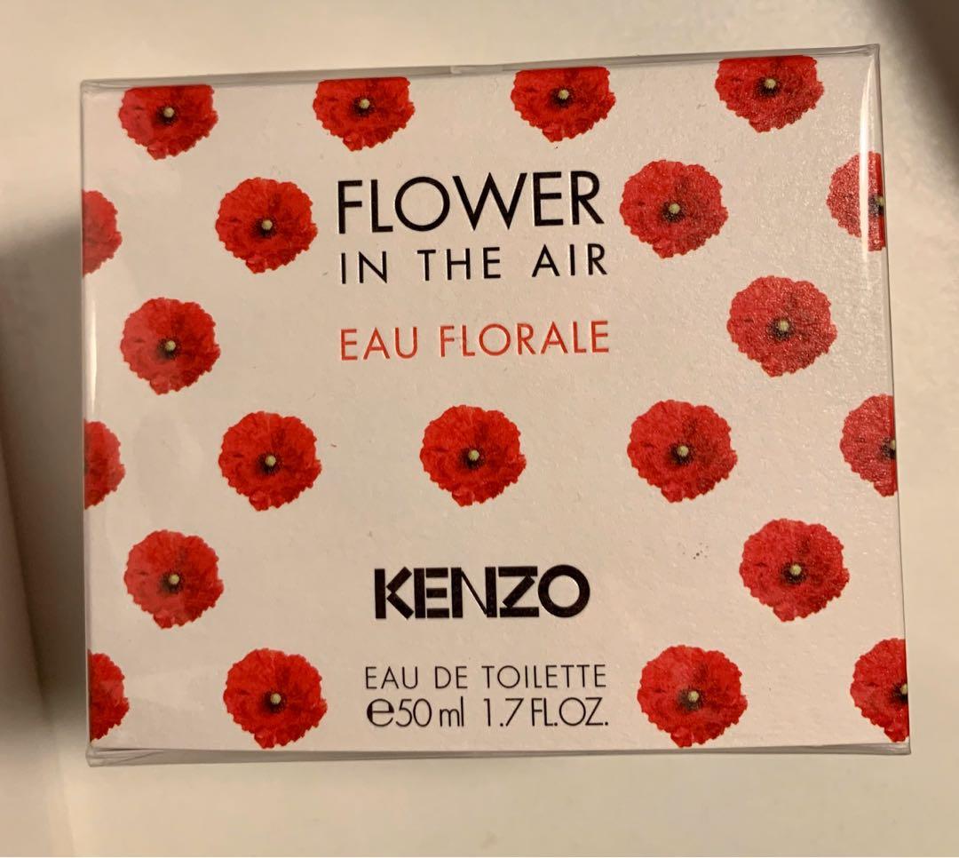 kenzo perfume flower in the air