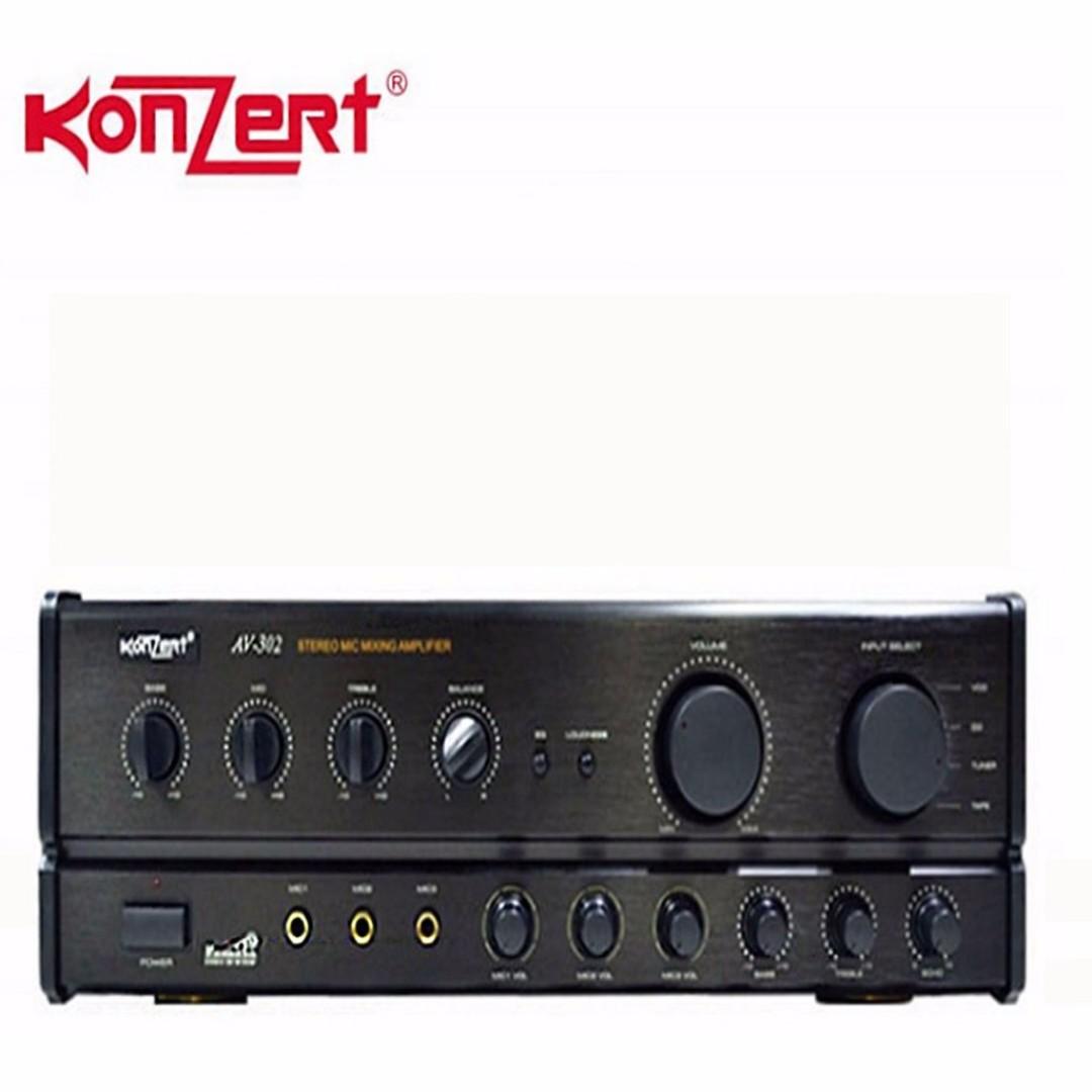 KONZERT AV AMPLIFIER ( Authentic ) (Category: Soundbars, Speakers & Amplifiers) located in Manila. Submitted by dfa172001 (Listing ID 267245258, Image 1). Description: KONZERT AV AMPLIFIER KONZERT AV 303B ( 400 watts + radio ) - 3900 pesos KONZERT AV 502B ( 1000 watts ) - 5500 pesos KONZERT AV 602R ( 1000 watts FM, USB, SD, REMOTE ) - 7000 pesos Please Call or Text us at 09228951680 / 09279946274 .