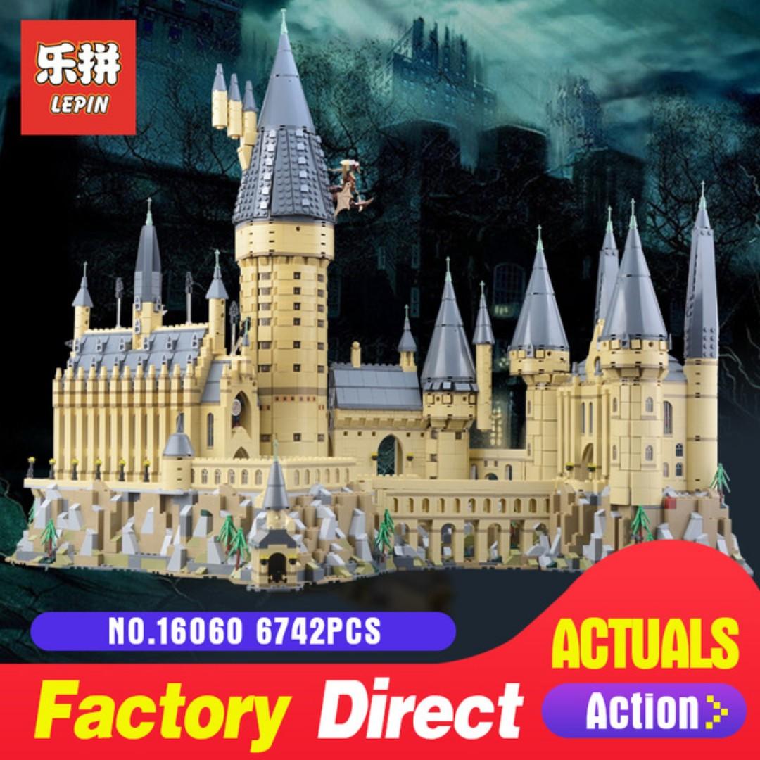 Lepin 16060 Lego Harry Potter Hogwarts Magic Wizard Castle Building House Model Block Toy Hobbies Toys Toys Games on Carousell