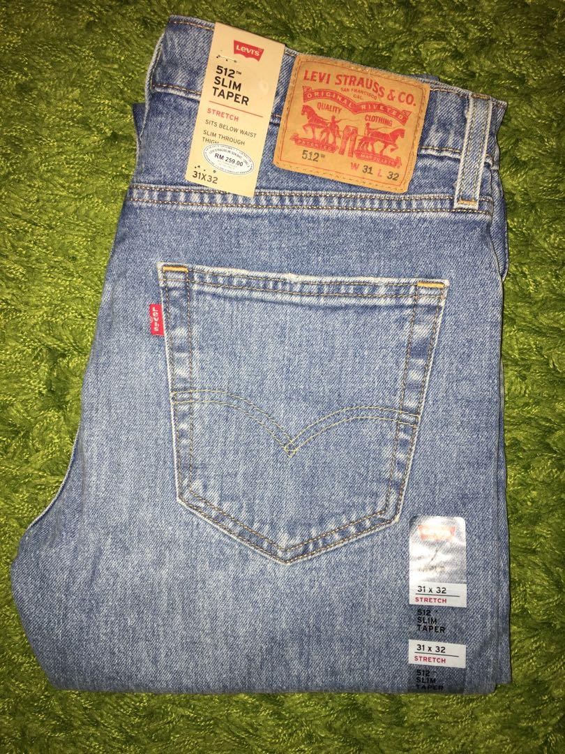 levis 512 31x32