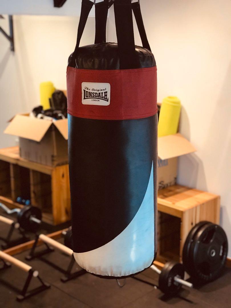 Lonsdale inflatable punch bag deals