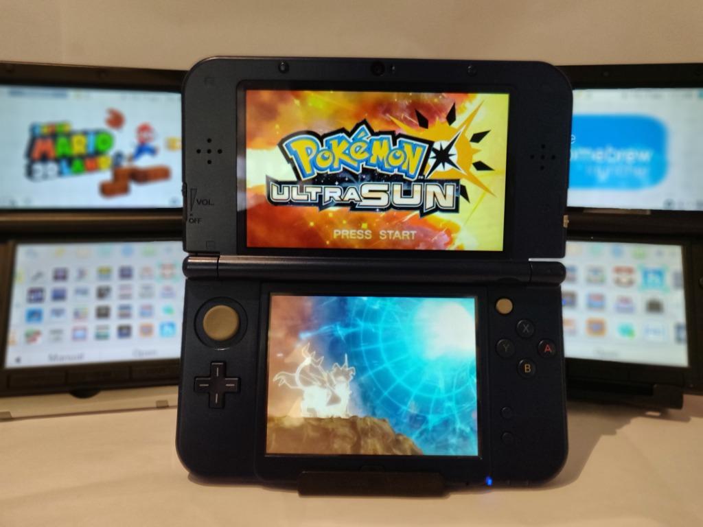 Nintendo 3ds 800 Games Charger Case Pokemon Ultra Moon Sun Nds Emulator 100 Original Ready Stock Video Gaming Video Game Consoles On Carousell