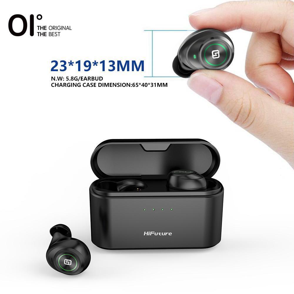 Hifuture tidy buds true wireless 2025 bluetooth earbuds with wireless charging case