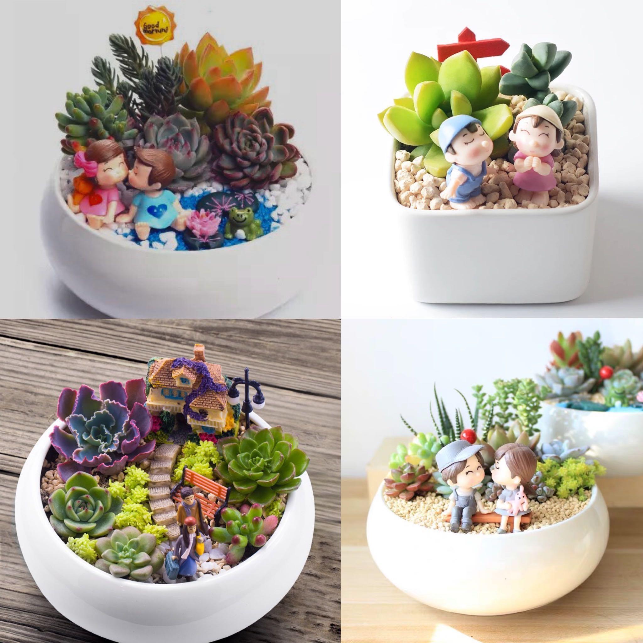 miniature garden set