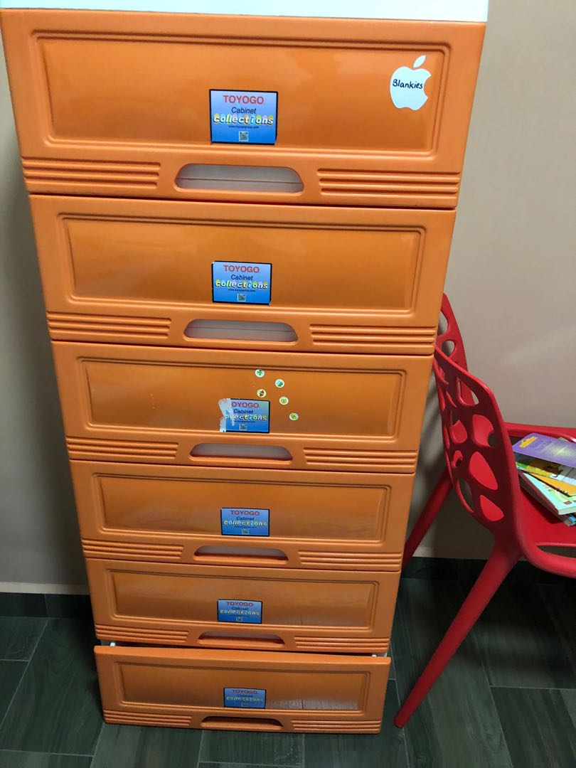 Plastic Drawers Toyogo, Furniture & Home Living, Home Improvement