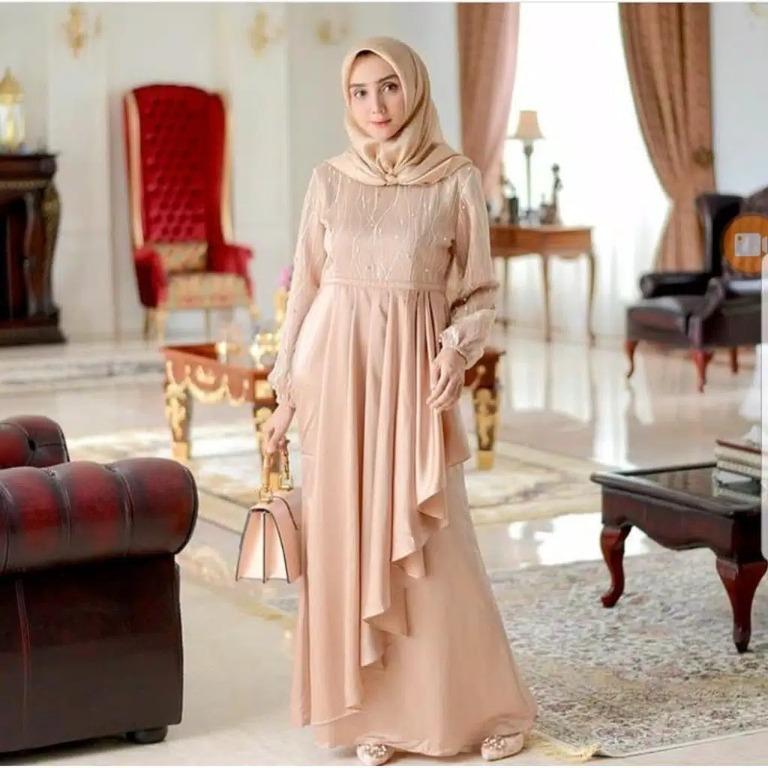 Fesyen dress muslimah untuk dinner outlet