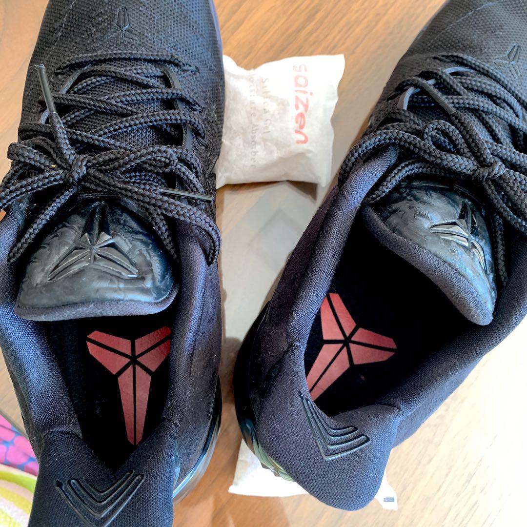 PRELOVED KOBE AD TRIPLE BLACK WITH BOX Men s Fashion Footwear