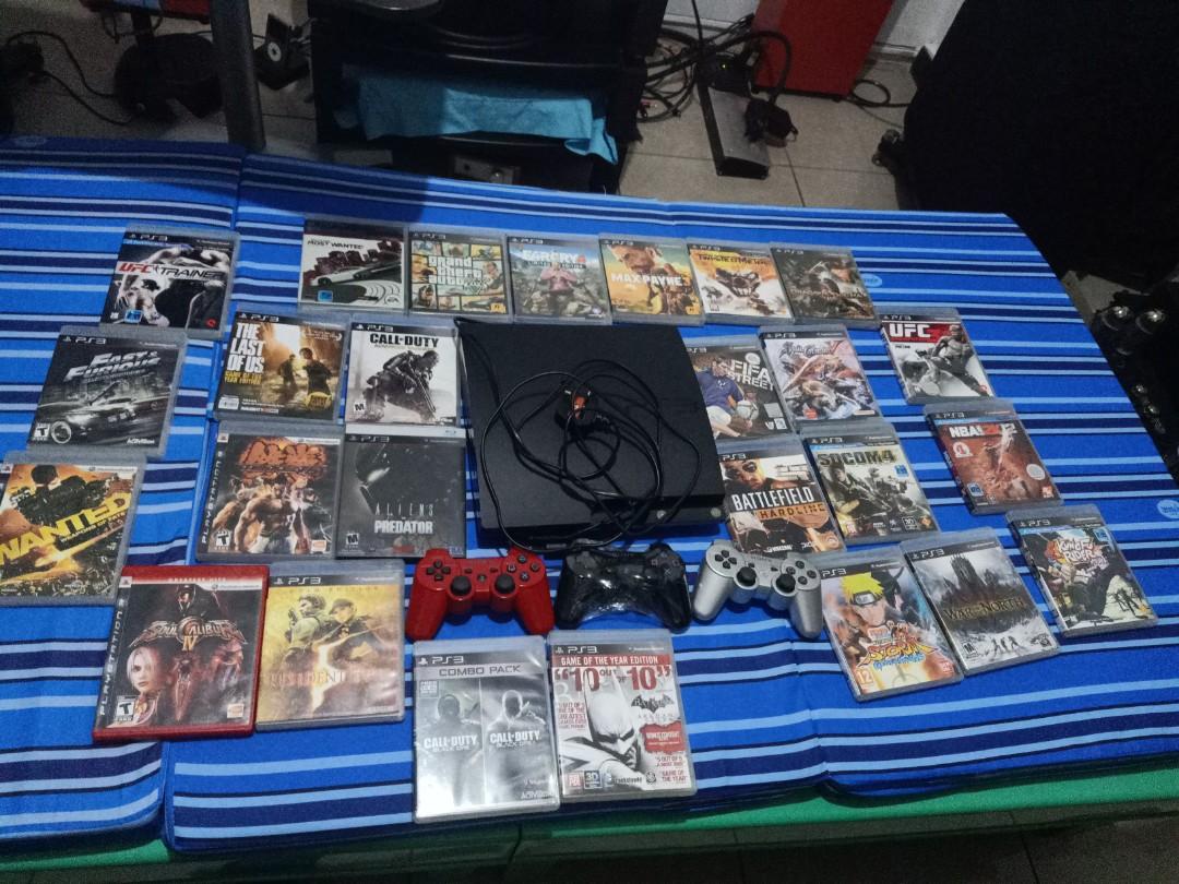 Ps3 with 27 games (Category: PlayStation) located in Manila. Submitted by papichinito (Listing ID 267291672, Image 1). Description: Ps3 with 27 games and 3 controllers Meetups only on Sm North Edsa Trinoma or Vertis North.