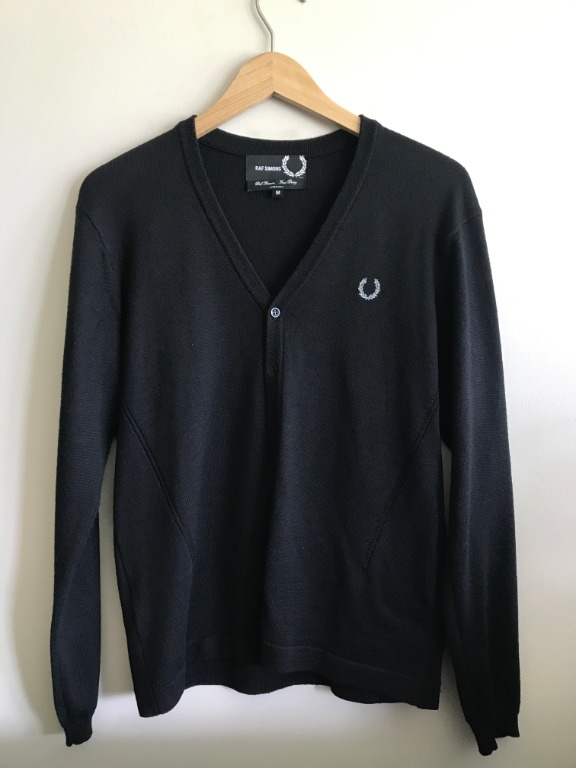 Fred perry cardigan sale outlet