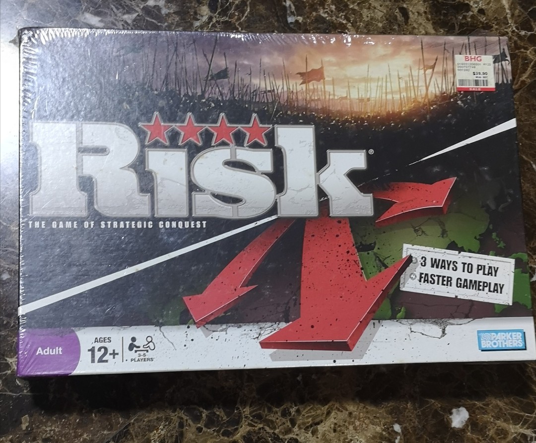 Brand Risk Game Risk Board Game, Hobbies & Toys, Toys & Games on Carousell