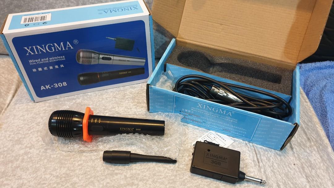 Shinco KV100 KTV (Karaoke) set with 2x Xingma AK-308 Wired/Wireless ...
